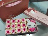 12朵玫瑰香皂花礼盒圣诞节创意生日DIY礼物女生表白纪念日情人节