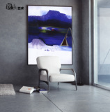 现代北欧风格抽象装饰画简约房间挂画客厅沙发背景墙餐厅油画壁画