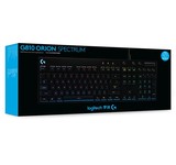 罗技G810 RGB炫彩背光机械竞技游戏Romer-G机械轴键盘 国行现货