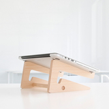 创意木质笔记本支架 桌面电脑托架 多功能散热架保护颈椎架子