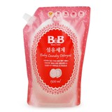 韩国进口正品 保宁B&BB儿童 宝宝 婴儿洗衣液1300ml 袋装抗菌