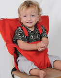 包邮原单折叠便携式婴儿餐椅套可调节宝宝安全背带时尚可爱餐椅袋