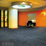 工厂促销品牌华星301加厚防潮方块毯办公室台球室酒吧KTV拼接地毯