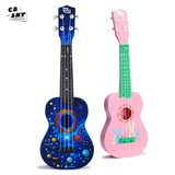 CBSKY儿童吉他21寸4弦ukulele宝宝初学吉他儿童生日礼物玩具礼品