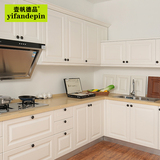 全屋定制家具整体橱柜定做开放式厨房北欧简约石英石台面厨柜衣柜