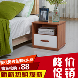 床头柜现代卧室特价组装实木储物柜迷你小柜子创意边柜简约床头柜