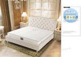 北欧布艺床 小户型现代简约欧式床双人床美式床1.8米2m布床简欧床