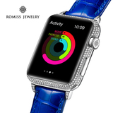 Romiss 定制版18K金镶钻apple watch苹果手表iwatch智能手表男女