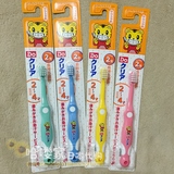 现货日本代购SUNSTAR儿童/宝宝巧虎牙刷软毛防蛀去黄斑 2岁~4岁