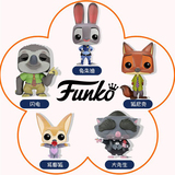 正版FUNKO POP疯狂动物城兔朱迪狐尼克闪电兔子狐狸公仔模型人偶
