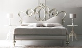法式新古典实木床复古双人床美式时尚雕刻花1.51.8软包婚床公主床