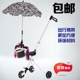 新款包邮米高同款简易轻便携儿童折叠车三轮车婴儿手推车溜娃神器