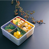 日本进口厨房 食品级日式饭盒便当盒学生儿童餐盒旅游水果保鲜盒