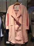 太平鸟女装2016春装新款印花纯色荡领中长款风衣代购A3BE6140281