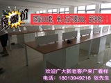 南京办公家具4人钢架屏风组合职员工位简约现代电脑桌椅厂家直销