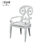 梳妆台凳化妆椅子铁艺现代梳妆凳美甲凳美式卧室实木梳妆台梳妆椅