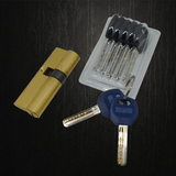 冲钻促销价 全铜防盗门锁芯 门锁 65-110mm铜锁芯 AB锁芯QccbFN7A
