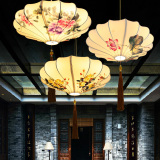 新中式吊灯仿古艺术灯笼过道现代古典灯具茶楼阳台书房中国风灯饰