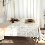 [映舍]欧曼 欧式提花桌布 西餐桌书桌加厚文艺桌布 茶几布定制