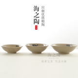 厂家直销 特色陶瓷粗陶碗老式土陶蒸菜吃饭米饭碗4.5-6寸批发特价
