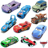 Cars2美泰汽车总动员10款玩具合金车模麦昆板牙路虎小跑车散装