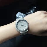 玛丽莎正品女表时尚潮流大表盘满钻满天星水钻时装表品质欧美手表
