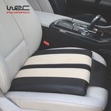 WRC碳纤记忆棉坐垫汽车驾驶垫单片坐垫办公司 安全座椅垫