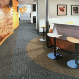 程帝现代高档时尚方块地毯写字楼办公室拼接拼块满铺工程地毯可定