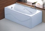 亚克力浴缸普通浴缸按摩浴缸独立式小户型浴缸1.35 1.5 1.6 1.7米