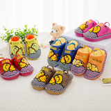 可爱儿童棉拖鞋卡通男女宝宝冬季包头拖鞋防滑加厚室内保暖拖鞋