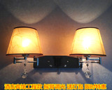 中式现代LED壁灯卧室床头灯书房客厅酒店宾馆挂壁灯摇臂可调光