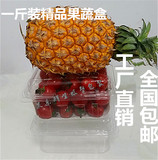 500g 果蔬盒 一次性樱桃 草莓 桑椹 枇杷 等水果盒透明保鲜包装盒