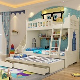 环保儿童床儿童家具男女孩子母上下床高低床成人双层床1.2/1.5米