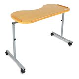 老年人病人护理餐桌可移动笔记本电脑桌折叠床边桌学习桌护理桌子
