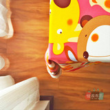 新品纯棉儿童房卡通桌布彩色动物小熊猴简约现代茶几布盖布定制