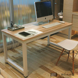 电脑桌台式包邮宜家组装双人办公桌子家用简约现代写字台简易书桌