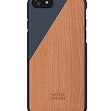 Native Union苹果iPhone 6/6s/Plus实木质纹撞色手机壳保护套