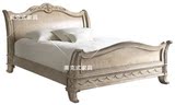 新古典实木雕花床法式仿古家具美式乡村欧式宫廷定制床婚床样板房