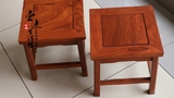 中式仿古实木红木小方凳缅甸花梨木儿童凳小孩椅矮凳换鞋凳小板凳