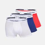 Calvin Klein卡尔文克莱  男士舒适简约平角内裤三件装 81059A