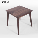简约现代实木边几角几客厅沙发小茶几美式小方桌创意北欧个性边桌