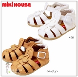 日本代购 mikihouse婴儿宝宝儿童学步鞋 凉鞋