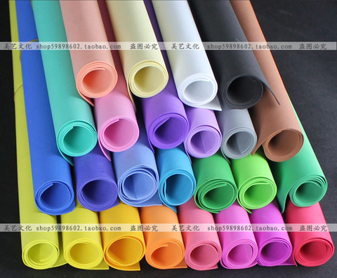 海绵纸批发50 50cm 手工贴画材料 玫瑰花材料 优质加厚 -海棉纸批发