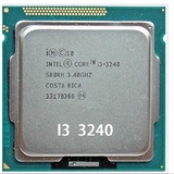 Intel/英特尔 i3-3240 散片CPU 双核四线程 3.4G 22纳米 替代3220