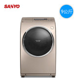 Sanyo/三洋 DG-L90588BHC全自动滚筒洗衣机智能变频带烘干空气洗