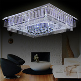 1.5米客厅灯长方形LED灯现代简约节能吸顶灯具大气吊灯客厅水晶灯