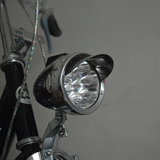 6LED电池车灯复古前大灯沙滩自行车灯前大灯超亮超炫帽檐自行车灯
