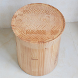 北欧式小茶几实木创意圆形边几简约沙发角几客厅木桩床头柜木墩凳