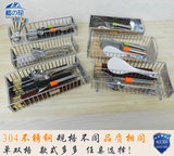 304厨房置物架消毒柜筷子筒不锈钢筷子笼餐具收纳筷子盒双沥水架