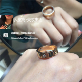 香港代购直播 卡地亚B4087500 Cartier18K玫瑰金镶3颗钻love戒指